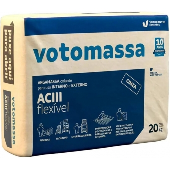 ARGAMASSA VOTOMASSA  ACIII  FLEXIVEL - 2