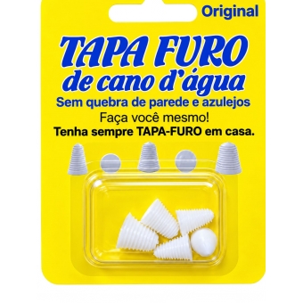 TAPA FURO P/CANO DAGUA PVC OIDIC