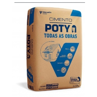 CIMENTO  *POTY 50 KG TODAS AS OBRAS